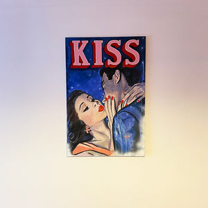 KISS OIL PAINTING