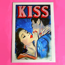 Load image into Gallery viewer, Kiss Art print
