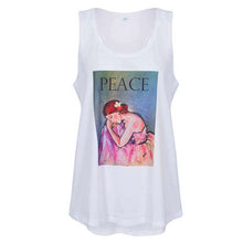 Load image into Gallery viewer, white.peace.vest.top
